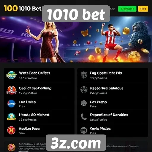 Ofertas e promoções disponíveis no 1010 bet